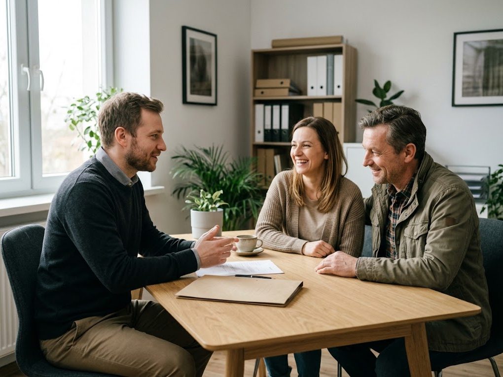 An accountant advises a couple who run a small business